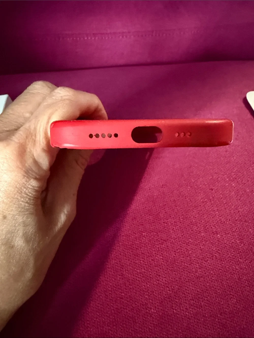 Apple iPhone 12 / 12 Pro Silicone Case - Red